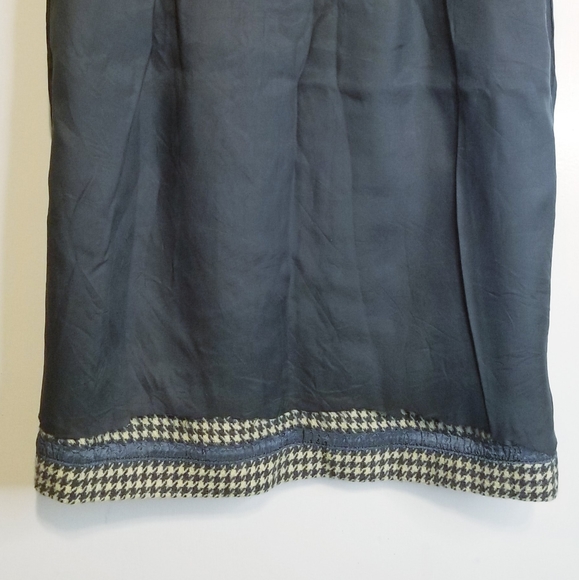Vintage Jones New York Houndstooth 100% Pure Wool Skirt - Picture 11 of 15